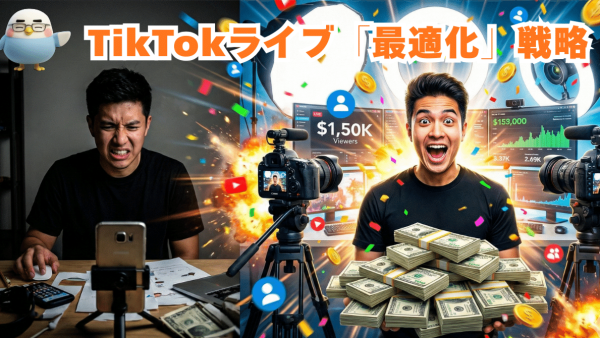 スマホ配信よ、さらば。売上を最大化するTikTokライブ「最適化」戦略