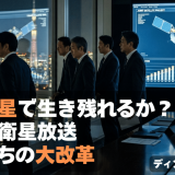 共同衛星で生き残れるか？日本の衛星放送、崖っぷちの大改革